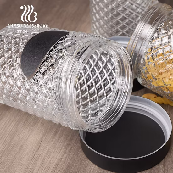 100ml/180ml/200ml/250ml/280ml/300ml/380ml Miel/Confiture/cornichons/Café/Bougie/Mason/Pudding/Yaourt/Thé/Jucie Cuisine Pot de stockage des aliments Fabricant de bocaux en verre