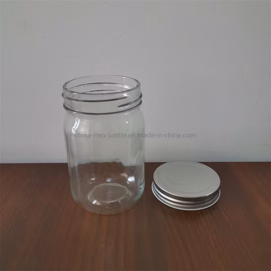 Stockage des aliments Pot Mason en verre vide Pot en verre de miel